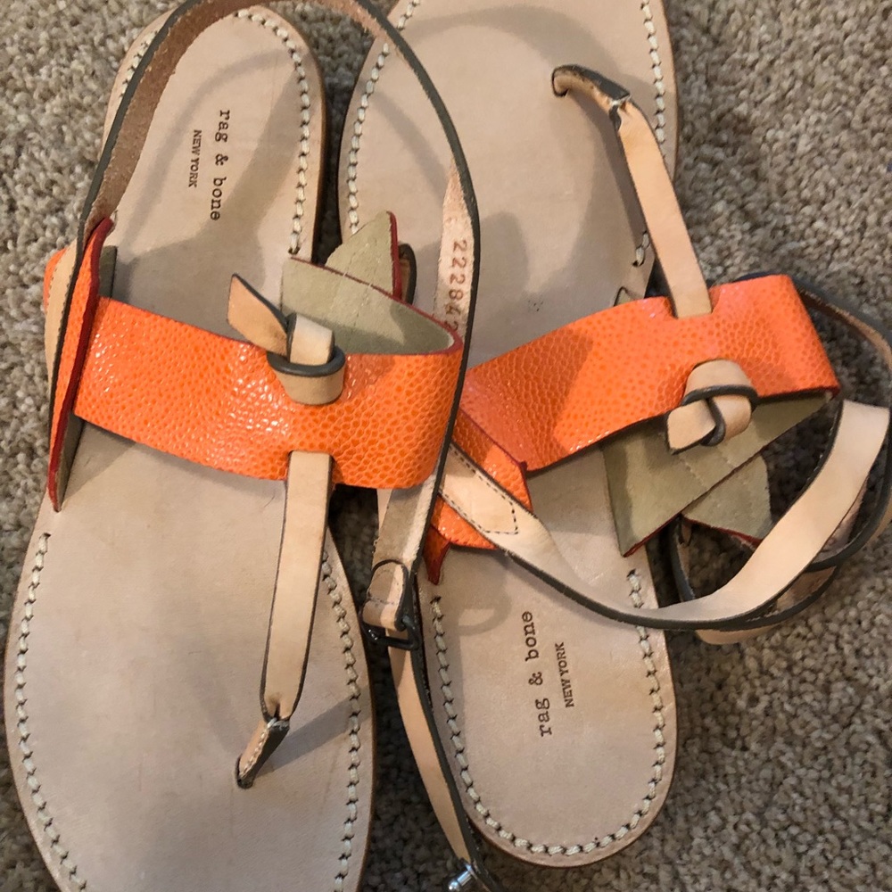 Rag and Bone gladiator sandals size 38.5